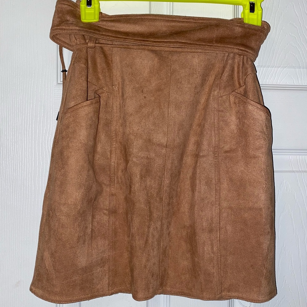 suede boutique skirt